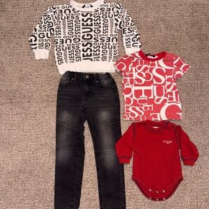 Toddler/Baby Clothing Lot of GUESS Clothing Jeans T Shirt Sweater & More